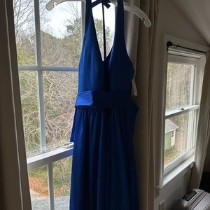 Vera Wang gown - royal blue